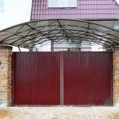 установка гаражных ворот