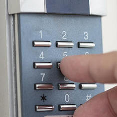 установка кодового замка